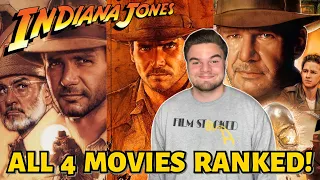 All 4 Indiana Jones Movies Ranked!