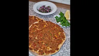 #Lahmacun / #Lahmacunteig / #Lahmacun Belag / #Türkische  / #Pizza