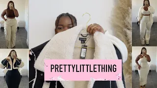 PRETTY LITTLE THING BLACK FRIDAY TRY ON HAUL  | KNITS ,DRESSES | SIZE UK 14-16| #tryon|SAMANTHA KASH