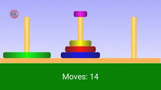 Tower of Hanoi: Five Rings Solution (5)