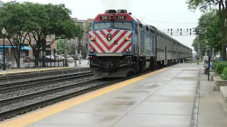BNSF's "Racetrack" Through the western Chicago Suburbs, LaGrange Rd.,  07-21-2020
