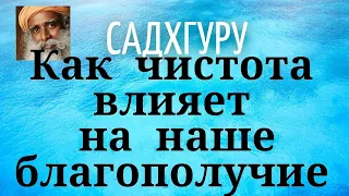 Садхгуру - Как чистота влияет на наше благополучие.