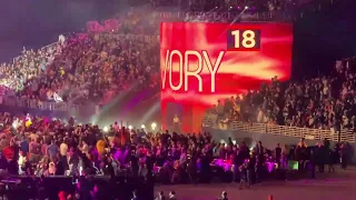 2022 WWE Women’s Royal Rumble entrances + ending (live crowd reaction)