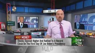 Jim Cramer: Preparing the portfolio for the Joe Biden era