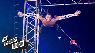 Insane dives off the entrance set: WWE Top 10, Aug. 3, 2019