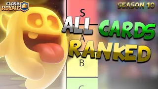 CARD TIER LIST! Pro Ranks Every Card (April 2020)