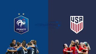 France vs USA - Women's International Friendly - 13/04/2021