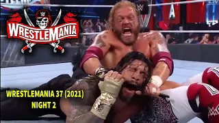 WrestleMania 11th April 2021 Highlights/Results (Night 2) - WWE Wrestlemania 37 Full Results 11/4/21