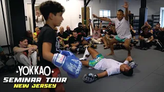 YOKKAO Muay Thai Seminar USA Tour 2022 | Saenchai and Superlek | New Jersey