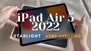 iPad Air 5 2022 in Starlight - ASMR UNBOXING