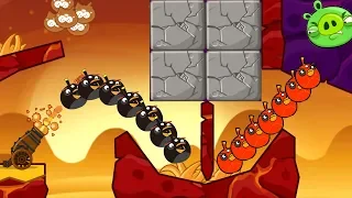 Angry Birds Collection Hacked 3 - BLAST THE PIGGIES BEHIND ALL HUGE STONE!