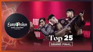 Eurovision Song Contest 2022 | TOP 25 of GRAND FINAL