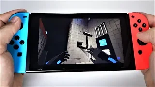 Q.U.B.E. 2 Nintendo Switch gameplay