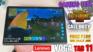 Lenovo Yoga TAB 11 en Perú: Gaming Test - Fortnite, Free Fire Max, COD y PUBG (Helio G90T)