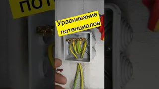 Защити свою ванную комнату .Система уравнивания потенциалов