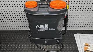 акумуляторний оприскувач ABS для пестицидів та агрохімікатів 😮