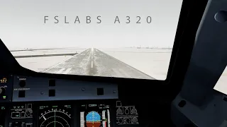 【🔴P3D v5.3】 Low visibility landing in VR Airbus A320 flightsimlabs - FSLABS in VR Quest2