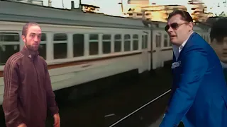 Маэстро Понасенков восхищается видами Вокзала, но тут съёмка видео запрещена