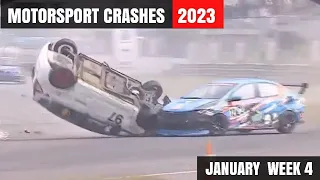 Motorsport Crashes 2023 January Week 4