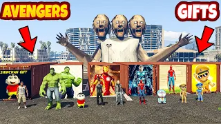 Avengers Shinchan Pinchan & Doraemon Got Ships Containers Gift'S From Subsceibers