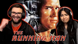 The Running Man (1987) First Time Watching! Movie Reaction!!