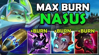 Full AP Nasus Is The Most Annoying Thing You Can Play | AP Nasus Gameplay (S14) | Drinkmore