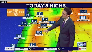 Weather forecast: Warm and dry through the week in Portland