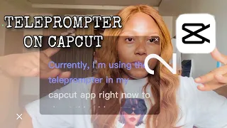 How to use teleprompter on phone | Capcut tutorial 2023