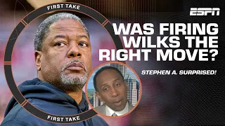 Stephen A. SURPRISED by 49ers decision to FIRE DC Steve Wilks after one season 🍿| First Take