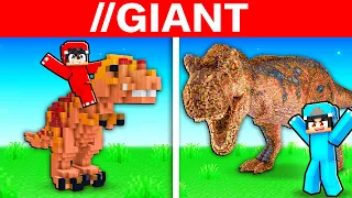 I Cheated with //GIANT in a DINOSAUR Build Battle