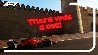 Leclerc's Feline Friend, and the Best Team Radio | 2023 Azerbaijan Grand Prix | Paramount+