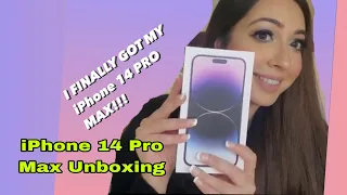 iPhone 14 Pro Max unboxing (Deep Purple) &  best iphone 14 pro max cases 😍😍❤️