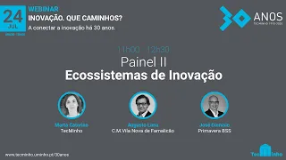 Webinar Inovação - Caminhos? | Painel II - Ecossistemas de Inovação