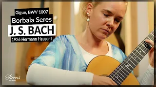 Borbala Seres plays Gigue from Cello Suit No. 1 BWV 1007 by J. S. Bach on a 1926 Hermann Hauser I