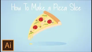 How To Make a Pizza Slice In Adobe Illustrator!