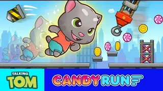 Sweet Tips to master Talking Tom candy Run (Game play)