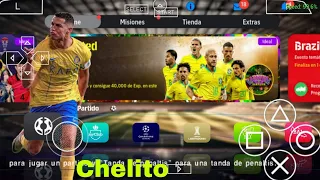 eFootball PES 2024 PPSSPP Chelito new update real faces kits 2025 latest transfers graphics JR 21