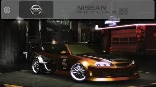 Как сделать Nissan Skyline GTR Эдди в NFS Underground 2