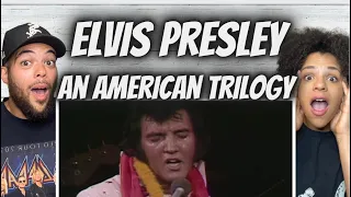 WE'RE SPEECHLESS!| FIRST TIME HEARING Elvis Presley  - An American Trilogy REACTION