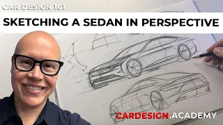 Car Design 101: Sketching a Sedan in Perspective