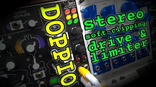 DOPPIO stereo soft-clipping drive & limiter