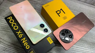 Realme P1 5g vs Poco X6 Neo 5g - Best konsa ? | Gaming Processor 🎮| 108mp 📸| Dolby Sound 🎧| Amoled🔥