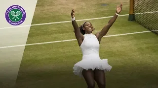 All 100 Wimbledon Championship points from the Open era