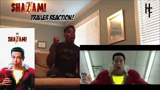 SHAZAM! - Official SDCC Teaser Trailer - REACTION!!