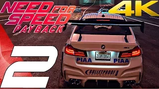 Need For Speed Payback - Gameplay Walkthrough Part 2 - Crew & Customization [4K 60FPS ULTRA]