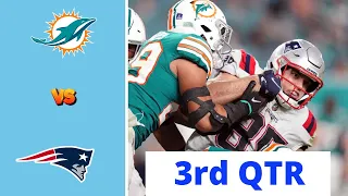 Miami Dolphins vs. New England Patriots Full Highlights 3rd QTR | NFL Week 8, 2023