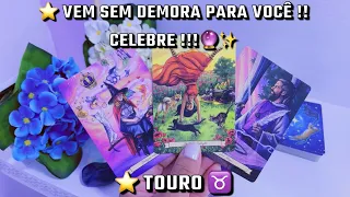 ⭐️TOURO♉️ ESSA SURPRESA VAI MUDAR SUA VIDA PARA SEMPRE !! 🔮✨