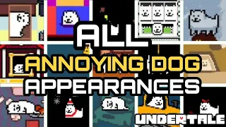 Undertale - Every Annoying Dog Appearance/Mention