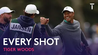 Every Shot from Tiger Woods' Second Round | 2022 JP McManus Pro-Am