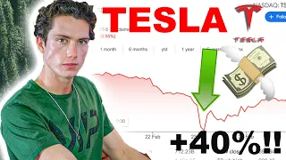 Why I FINALLY BOUGHT Tesla Stock at the Dip and Profits from Recovery!